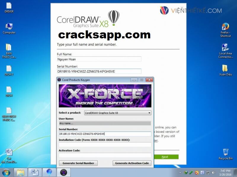 coreldraw x7 free activation code
