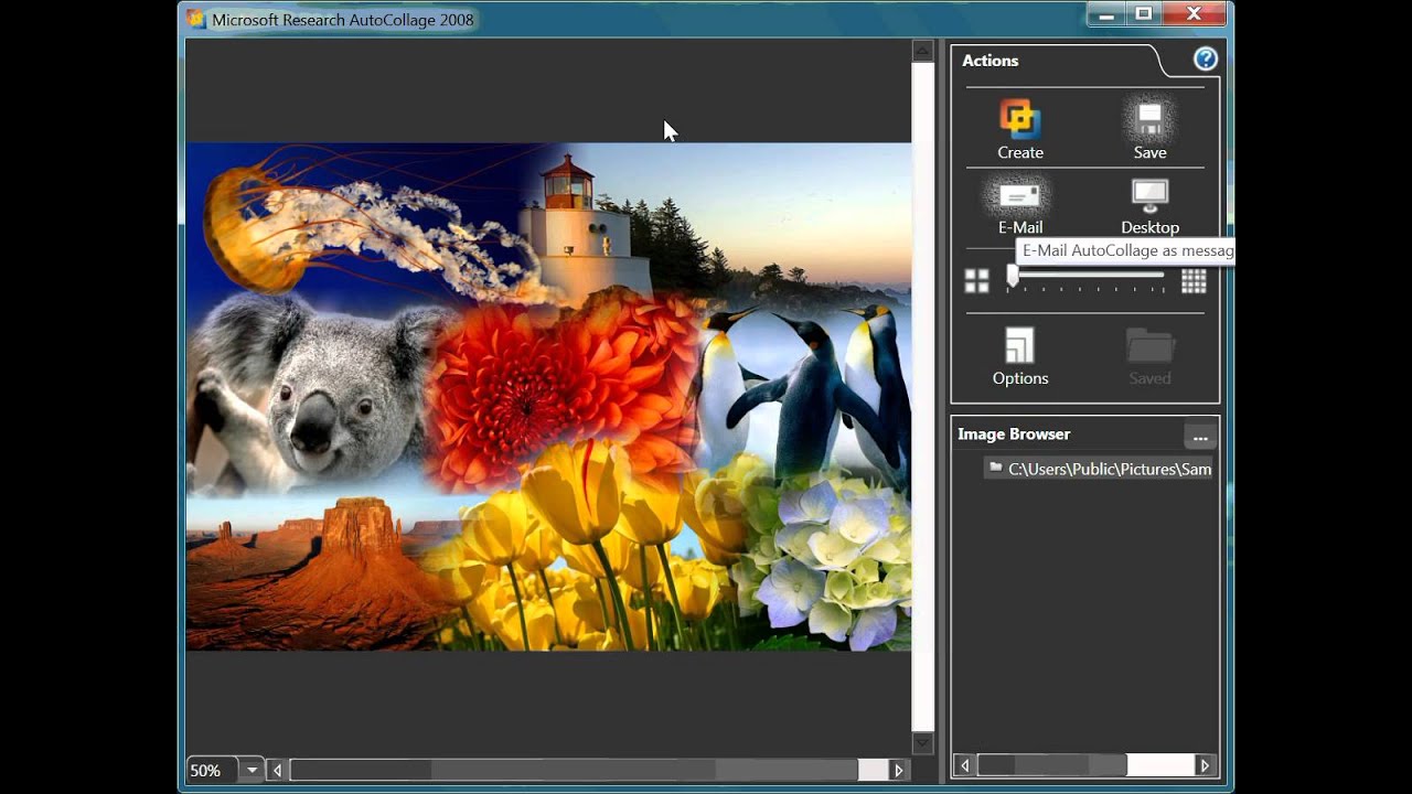 microsoft research autocollage download